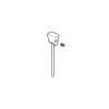 Delta Dryden(TM): Lift Rod & Finial - Diverter- Roman Tub, RP53411CZ