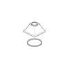 Delta Dryden(TM): Handle Base & Gasket - Roman Tub, RP53412CZ