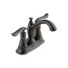 Linden 2594-RBMPU-DST Two Handle Centerset Lavatory Faucet - Metal Pop-Up in Venetian Bronze
