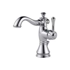 Single Handle Lavatory Faucet - Metal Pop-Up in Polished Chrome