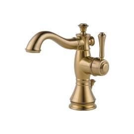Single Handle Lavatory Faucet - Metal Pop-Up
