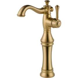 Cassidy 797LF-CZ Single Handle Vessel Lavatory Faucet in Champagne Bronze