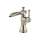 Single Handle Lavatory Faucet with Channel Spout - Metal Pop-Up in Brilliance Polished Nickel
