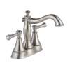 2597LF-SSMPU Cassidy Two Handle Centerset Lavatory Faucet - Metal Pop-Up in Brilliance Stainless