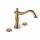 T2797-CZLHP Cassidy Roman Tub Filler Less Handles in Champagne Bronze