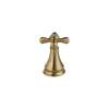 Two Cross Bath Roman Tub Handle Kit in Champagne Bronze