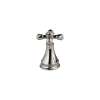 Two Cross Bath Roman Tub Handle Kit in Brilliance Polished Nickel