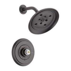 T14297-RBLHP Cassidy Shower Trim Single Function Pressure Balanced Less Handle and Rough-in in Venetian Bronze