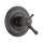 T17T097-RB Cassidy Dual Function Thermostatic Valve Trim with Integrated Volume Control Less Rough-in in Venetian Bronze