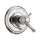 T17T097-PN Cassidy Dual Function Thermostatic Valve Trim with Integrated Volume Control Less Rough-in in Polished Nickel