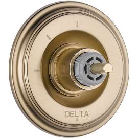 T11897-CZLHP Cassidy Three Function Diverter Valve Trim in Champagne Bronze
