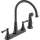 Two Handle Kitchen Faucet with Spray in Venetian Bronze