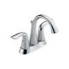 Lahara 2538-MPU-DST Two Handle Centerset Lavatory Faucet - Metal Pop-Up in Polished Chrome