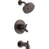 T17459-RB Trinsic Dual Function Pressure Balanced Bath and Shower Trim with Internal Volumn Control Less Rough-in in Venetian Bronze