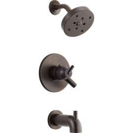 T17459-RB Trinsic Dual Function Pressure Balanced Bath and Shower Trim with Internal Volumn Control Less Rough-in in Venetian Bronze