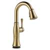 Single Handle Pull-Down Bar/Prep Faucet with Touch2O Technology in Champagne Bronze