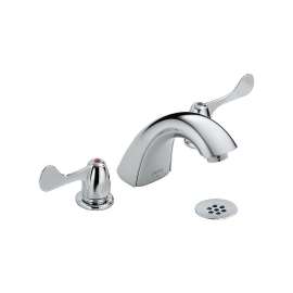 3549LF-WFHDF Classic Two Handle Widespread Lavatory Faucet in Polished Chrome