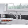 Delta Foundations(R): Single Handle Kitchen Faucet with Integral Spray, B3310LF-SS