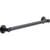 Traditional Decorative ADA Grab Bar - 24in in Venetian Bronze