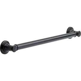 Traditional Decorative ADA Grab Bar - 24in in Venetian Bronze