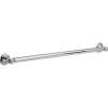 Traditional Decorative ADA Grab Bar - 36in in Polished Chrome