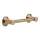 Transitional Decorative ADA Grab Bar - 12in in Champagne Bronze