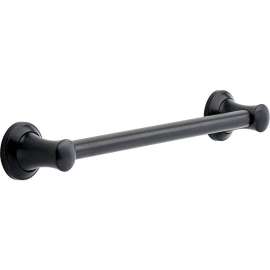 Transitional Decorative ADA Grab Bar - 18in in Venetian Bronze