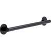 Contemporary Decorative ADA Grab Bar - 24in in Venetian Bronze