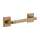 Angular Modern Deocorative ADA Grab Bar - 12in in Champagne Bronze