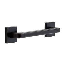Angular Modern Deocorative ADA Grab Bar - 12in in Venetian Bronze