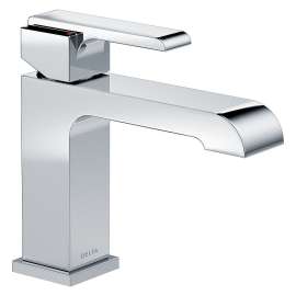 Single Handle Lavatory Faucet- Less Pop-Up