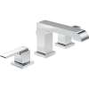 3567-MPU-DST Ara Two Handle Widespread Lavatory - Metal Pop-Up in Polished Chrome