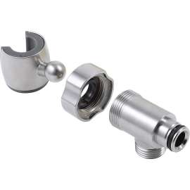 Hand Shower Holder Assembly in Brilliance Stainless
