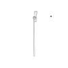 Delta Ara(R): Lift Rod & Slider - 1H Bathroom, RP75407SS