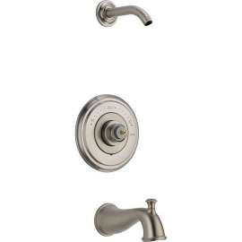 Cassidy T14497-SSLHP-LHD Single Function Bath and Shower Trim in Brilliance Stainless