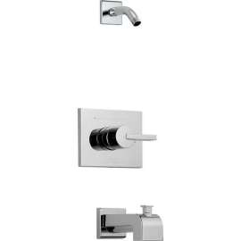 Single Function Bath and Shower Trim in Polished Chrome