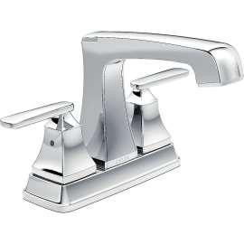 2564-MPU-DST-M Ashlyn Two Handle Centerset Lavatory Faucet - Metal Pop-Up