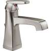 Ashlyn 564-SSMPU-DST Single Handle Lavatory Faucet - Metal Pop-Up in Brilliance Stainless