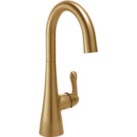 1953LF-CZ Single Handle Bar/Prep Faucet in Champagne Bronze