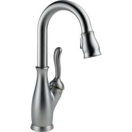 9678-DST-M Leland Single Handle Pull-Down Bar/Prep Faucet