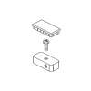 Delta Other: End Cap, Screw & Top Elbow, RP72432PN