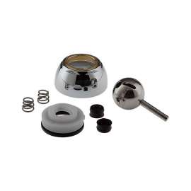 RP77763SS Repair Kit - Ball, Seats, Springs, Cam, Cap, Adjusting Ring and Bonnet in Brilliance Stainless