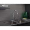 Single Handle Pull-Down Kitchen Faucet in Arctic Stainless Finish