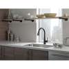Single Handle Pull-Down Kitchen Faucet in Matte Black Finish