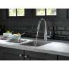 9913-AR-DST Essa Single Handle Pull-Down Bar/Prep Faucet in Arctic Stainless Finish