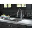 9913-AR-DST Essa Single Handle Pull-Down Bar/Prep Faucet in Arctic Stainless Finish