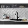 9913-BL-DST Essa Single Handle Pull-Down Bar/Prep Faucet in Matte Black Finish