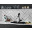 9913-BL-DST Essa Single Handle Pull-Down Bar/Prep Faucet in Matte Black Finish