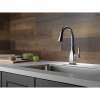9983T-AR-DST Mateo Single Handle Pull-Down Bar/Prep Faucet with Touch2O Technology in Arctic Stainless Finish