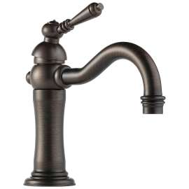 Brizo 65036LF-RB-ECO Tresa Single Handle Single Hole Lavatory Faucet in Venetian Bronze Finish, 1.2gpm Flow Rate